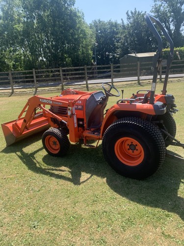 Kubota sta30 tractor with - kubota,