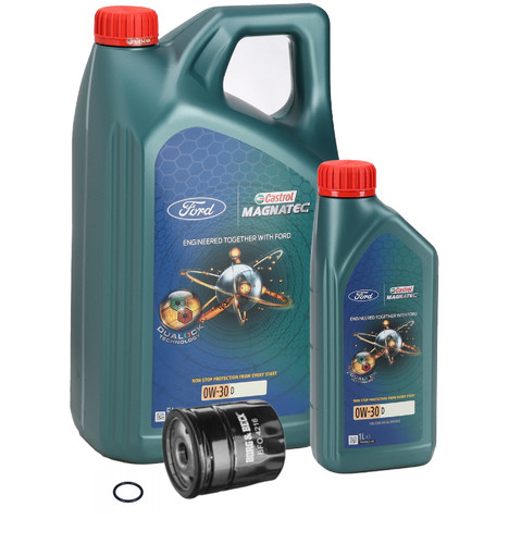 Ford castrol 0w30 oil - castrol, 6l