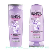 2 X Loreal Paris Elvital Hyaluron Plump Shampoo or conditioner select from