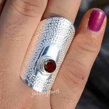 Garnet Gemstone 925 Sterling