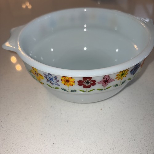 Phoenix opalware dish flower - opalware,