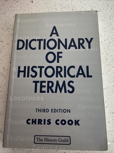 Dictionary historical - a, of