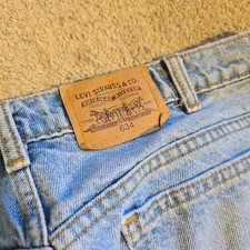 Vintage Levis 634 Orange Tab