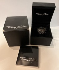 Thomas Sabo Black Mesh Men’s Watch ‘Rebel’