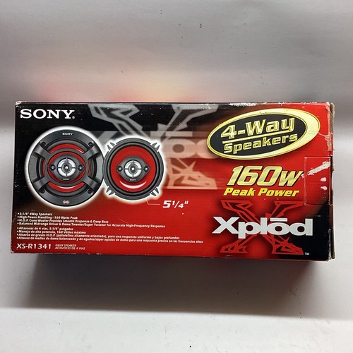 Sony xplod way 4 - xplod, 1/4"