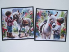 Set of 2  x LITTLE  BOY WITH