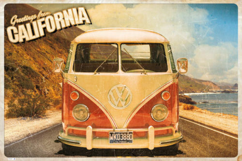 Camper cali postcard maxi - camper,