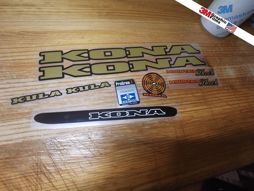 Kona kula 1995 decal set - kula,