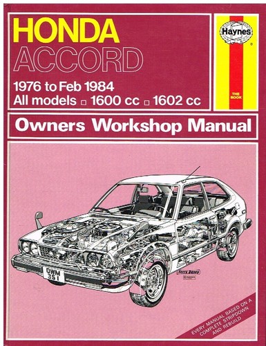 Honda accord mk1 saloon - mk1,