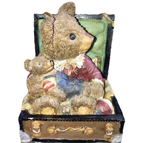 Two old vintage teddy bear - teddy,