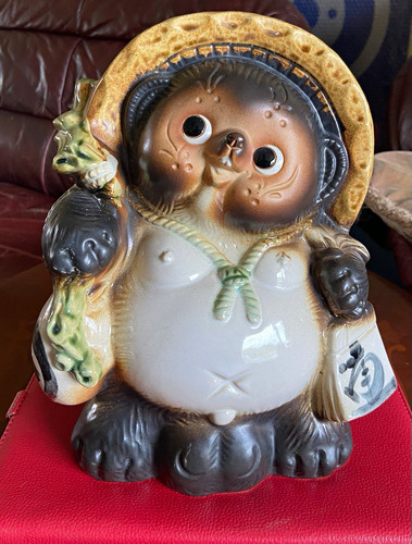 Shigaraki ware tanuki japanese - shigaraki,
