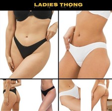 12 Pack Ladies G-String Thongs