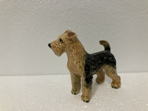 Vintage airedale terrier - vintage,