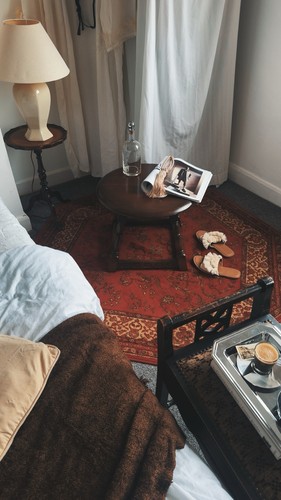 Vintage priory coffee - vintage, table