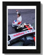Jenson Button Signed Autograph