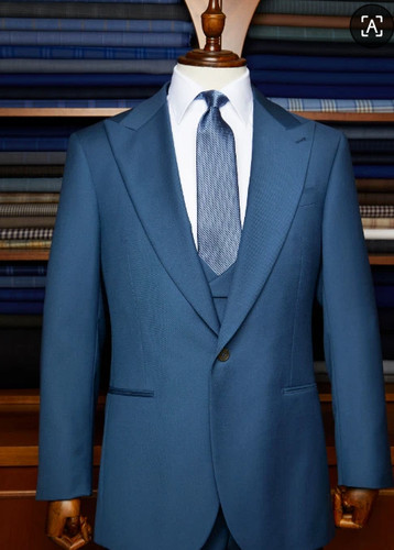 Blue mens suits - blue,
