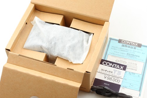 Mint box contax t3 - [mint, in