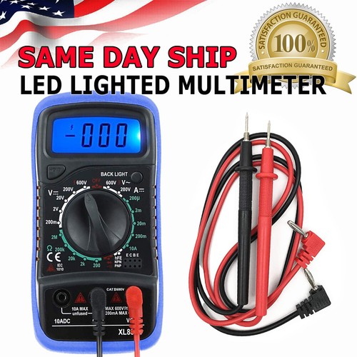 Digital multimeter dc - digital, ac