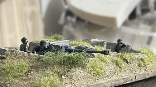 Scale military trench - 1/72,