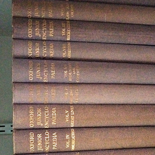 Oxford junior encyclopae set - oxford,
