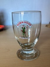 1940s HOME BREWERY Co.Ltd. “ROBIN HOOD INDIA PALE ALE” DRINKING GLASS .