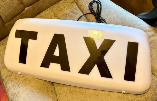 Taxi roof top - , sign