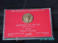 MANCHESTER UNITED - 1968 - EUROPEAN CUP WINNERS - BRONZE MEDAL