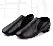 Slip on jazz shoes Black