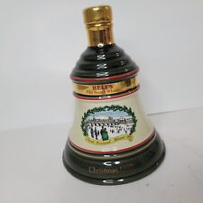 Vintage Bell's Old Scotch Whiskey Decanter Christmas 1989 Perth Scotland Empty