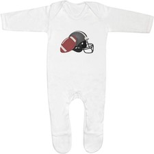'Football Equipment' Baby Romper Jumpsuits / Sleep suits (SS058876)