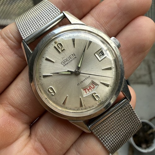 Vintage gruen precision day - precision,