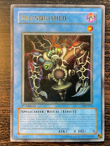 Relinquished sdp 001 ultra - relinquished,