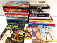 30 x ELVIS PRESLEY Book Magazine Annual Job lot Bundle - Some Rare Titles