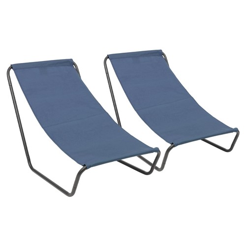 Folding beach loungers matt - folding,
