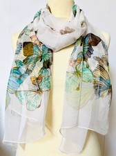 New Women's 100% Silk White