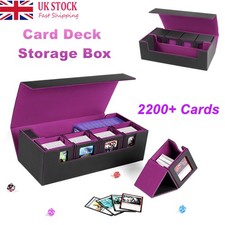 Card Deck Storage Box Durable