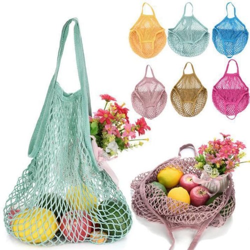 Mesh net handbag - mesh,