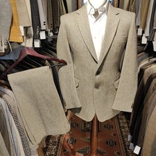 Vintage Mens 40R 34W Tweed 2