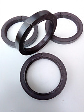 4 x Mild Steel 12mm Square Bar Rings Weld Wrought Iron Components 100mm Diameter