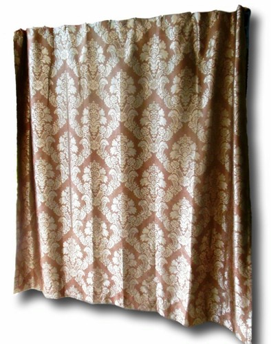 Luxury fabric shower curtain - luxury,