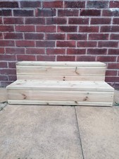 Wooden Steps For Home / Sturdy Steps / Bespoke sizes / Doorsteps / Free P&P