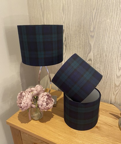 Handmade lampshade black - in,