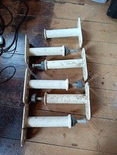 HEAVY DUTY COMMERCIAL PLAYGROUND CLIMBING FRAME BRACKETS AND BOLTS x 6