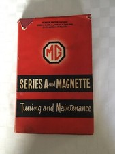 MG MGA & ZA Magnetite Tuning & Maintenance Manual BMC Series B Engine