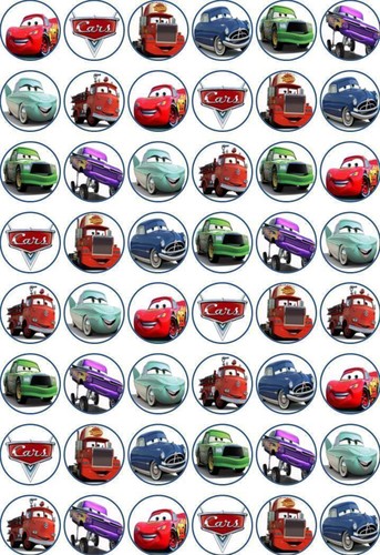 Disney cars edible - cm,