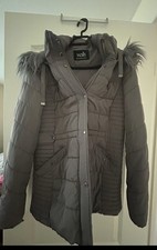 Wallis Grey Padded Winter coat