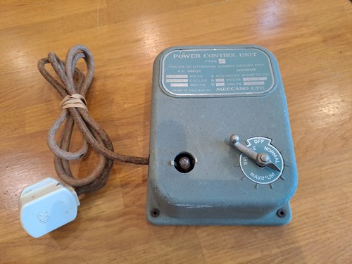 Meccano power control unit - power,