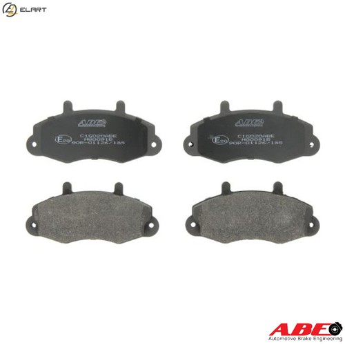 Brake pad set disc - brake,