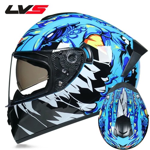 Full face motorcycle - motorcycle, helmet