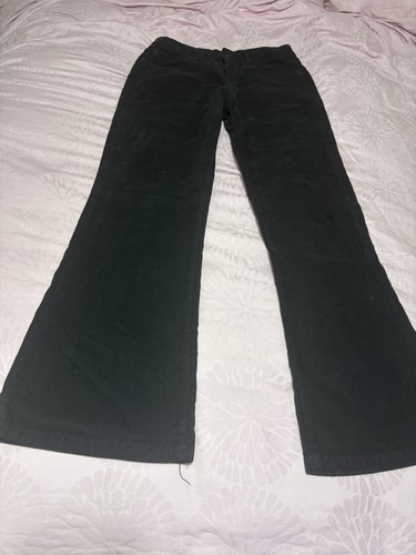Lcj denim black cord flares - denim,